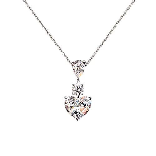 Pendentif en diamant moissanite 3ct le cadeau de mariage idéal pour elle