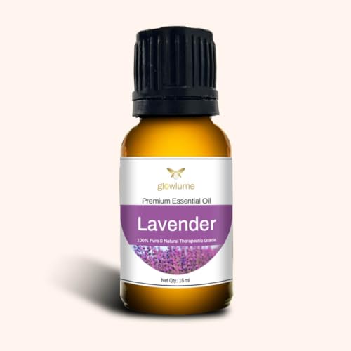 Image of Lavender Essential Oil 15ml | 100% Pure & Natural Lavender Oil for Aromatherapy, Sleep, Skin Care & Hair Care | Stress Relief, Relaxation & Diffuser Oil