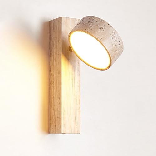 Aplique de pared ajustable LED de 9W y 3000K con luz cálida antirreflejos