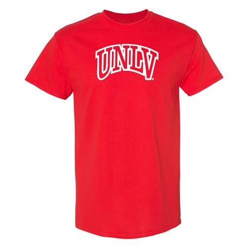 UGP Campus Apparel AS03 - UNLV Rebels Arch Logo T-Shirt - Medium - Red