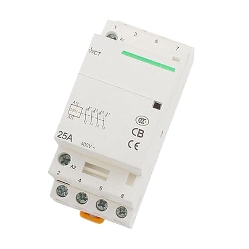 Support de contacteur AC 4 pôles WCT-25A pour sécuriser l'alimentation de la maison 230V