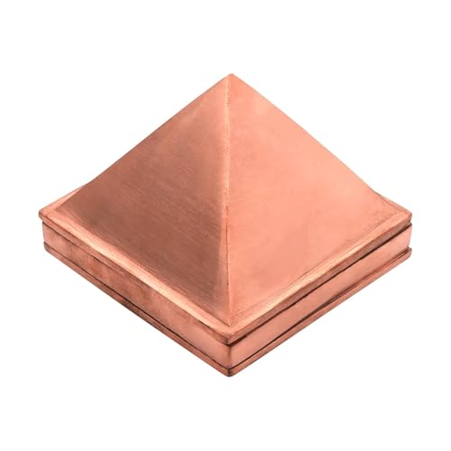 Image of Vastu Copper 3 Layer Pyramid | Pure Copper Vastu Remedy | 2-Inch | Pyramid for Positive Energy, Health & Wealth | Vastu Dosh Remedies for Home & Office | Pack of 1