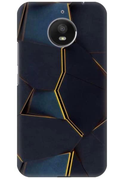 COBERTA Printed Back Cover for Motorola Moto E4 Plus Case - golden and blue abstract phone case design (B0BKGKWR3Z) Amazon Price History, Amazon Price Tracker