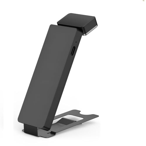 Listado de Iluminación para lectura comprados en linea. 49 Sunsign Luz de Lectura con Clip, 500mAh Lampara de Lectura Libros Recargable, 3 temperaturas de color y 4 niveles de brillo, Luz de Protección Ocular (Negro)