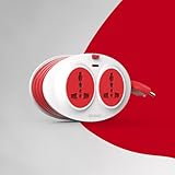 Goldmedal Gio 2-Pin Extension Board with 2.5 Meter Extension Cord | Universal Sockets | LED Indicator | Multi Plug Travel Adapter for Home Appliances