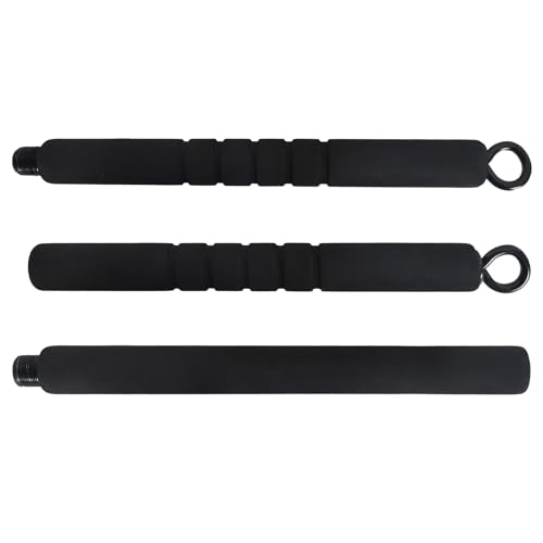 Widerstandsbänder Fitness Stange 3 Stück Abnehmbarer Stick Tragbare Pilates Bar Fitnessstange Trainingsstange Resistance Bands Bar für Zuhause Krafttraining Pilates