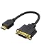 DVI HDMI Adapter Cablecreation bidirektional 1080P 15 cm