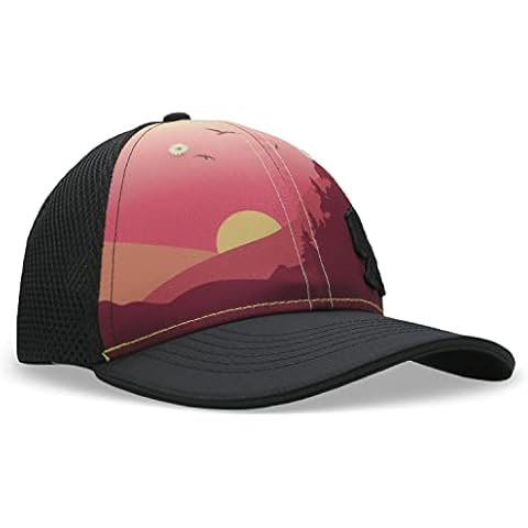 Headsweats Standard Performance Trucker Hat for Men and Women Bigfoot Collection, Sasquatch, One Size Cover
