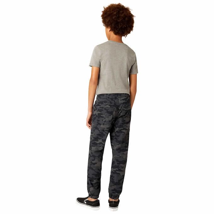 Weatherproof Vintage Youth Fleece Lined Jogger | Black Camo, Small (7/8)2