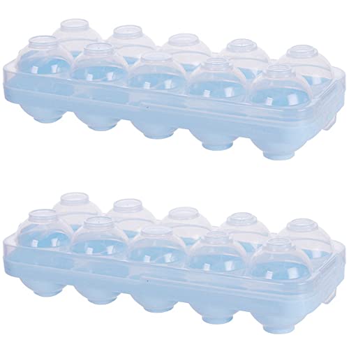 FYOBOT Bo?Te de Stockage D'?Ufs R¨¦Frig¨¦Rateur Bac ¨¤ L¨¦Gumes Bo?Te de Protection D'?Ufs Conteneur de Transport D'?Ufs Portable pour Pique-Nique en Camping