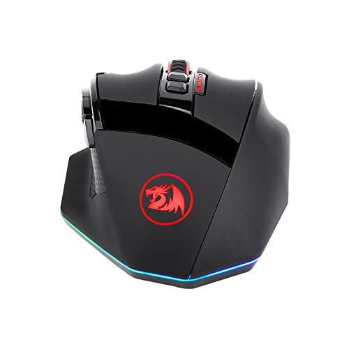 Redragon MOUSE GAMER M801P-RGB SNIPER PRO PRETO glide