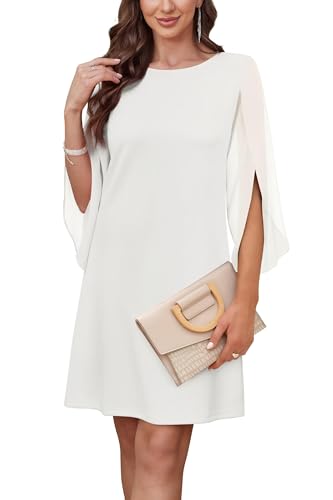 RUMIA Beach Dresses for Women 2026 Wedding Guest Dresse Semi Formal Dresses White Dress Women XL