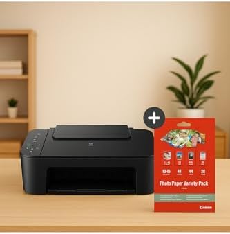 Canon Pixma E3640 + Fotoğraf Kağıdı Hediyeli - Görsel 1