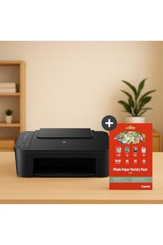 Canon Pixma E3640 + Fotoğraf Kağıdı Hediyeli