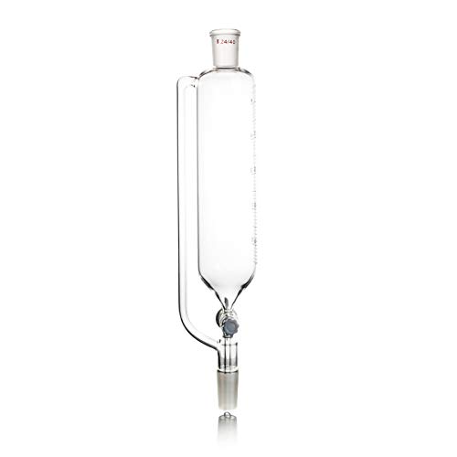 Entonnoir en verre borosilicaté avec robinet PTFE Autoark AIS-005 étanche 500 ml