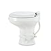 Dometic 300 Series Standard Height Toilet w/ Hand Spray, White