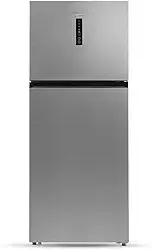 Geladeira Frost Free Duplex 463L Slim cor Inox Midea MD-RT645MTA461-127v