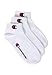 Champion Unisex Basics 3pk Quarter Socken, Weiß, 35-38 EU