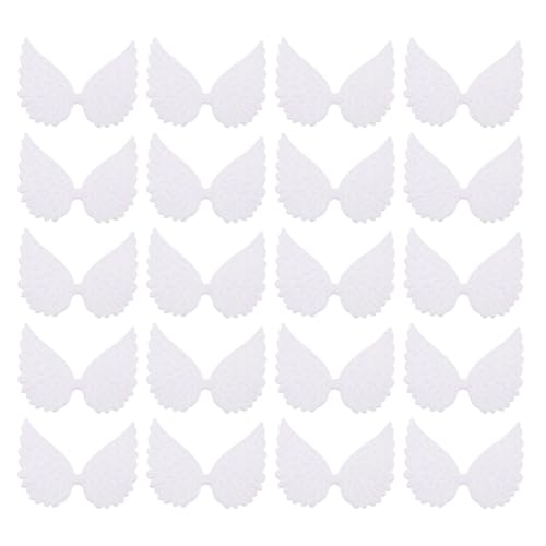 Alas de ángel para adornos de recuerdos de bautizo comunión y bodas pack de 30 2