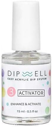 Dip Powder Nail, Activator for Dipping, Step 3, 0.5 fl oz by DipWell