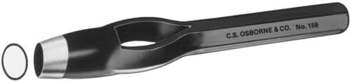 158-12 C.S. OSBORNE OVAL DRIVE PUNCH 1/2x9/32