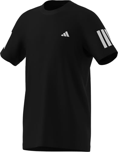 Adidas Boys Club Tennis Climacool 3-Stripes T-Shirt M Black
