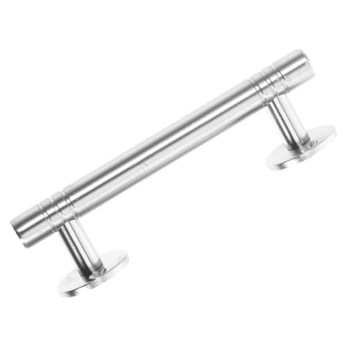 KAILIKETIY ステンレス製明装拉手 小型 両開き木製ドア用 ワードローブ キャビネット ドレッサー対応 家具用取っ手 納屋扉や防犯ドアにも適用