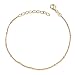 Produktbild Materia Gold Armkette Damen - 925 Silber Armband mit Kugeln 17-20cm SA-80-gold