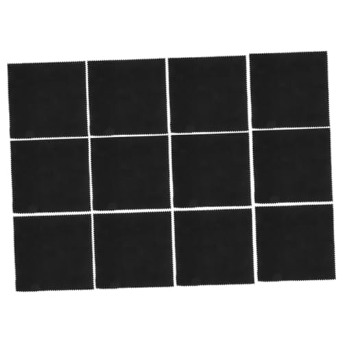 ULDIGI 12pcs Musical Instrument Cloth String Instrument Polishing Cloth Guitar Cloth Violin Polishing Cloths for Jewelry Oboe Swab Cloth Flute Cleaner