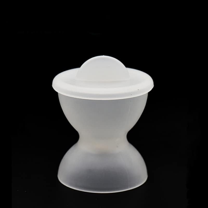 Miniatura 6 de Tazón de mezcla de silicona para laboratorio dental, tazones de mezcla de goma con tapa acrílica antiadherente para herramienta de intrumento de