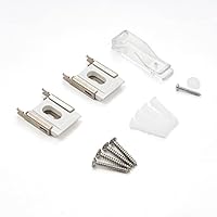 ロールスクリーン取り付け金具 3個入 グラムスタイル ロールスクリーン 取付金具 ブラケット 部品 アルミ