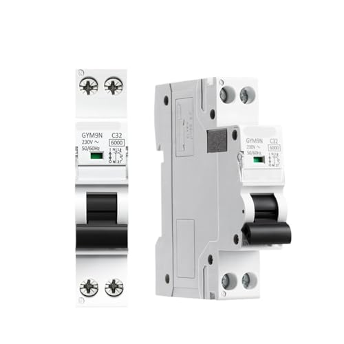 Disjoncteur DPN 6A courbe C GYM9N 1P+N 220V pour tableau électrique