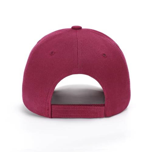 Image of ZH Plain Adjustable Baseball Cap - Lot of 12 Unisex Blank Design Caps