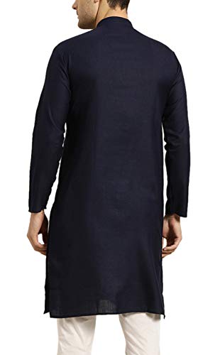 Image of SOJANYA Men's Cotton Straight Fit Casual(Since 1958 Solid Kurta Crafted for Elegance