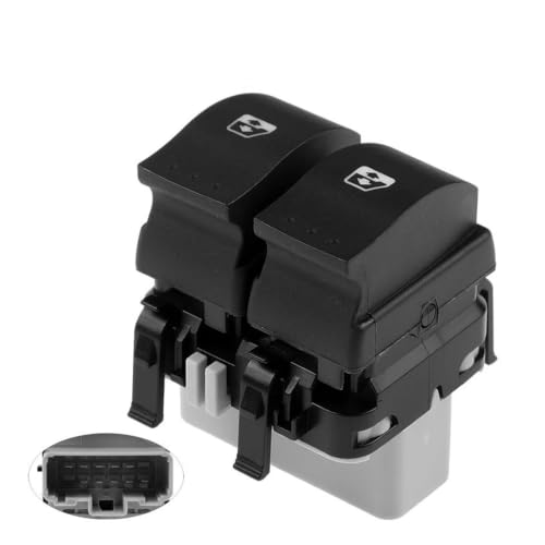 Bouton commutation vitre électrique Megane et Scenic, commande 8200015088