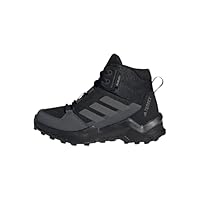adidas Unisex Kids Terrex AX4R MID RAIN.RDY Hiking Shoes, Core Black/Grey Four/Grey Six, 10 UK Child