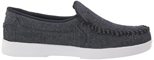 DC Shoes DC Men's Villian Casual Slip on Skate Shoe Blue Heather 7.5