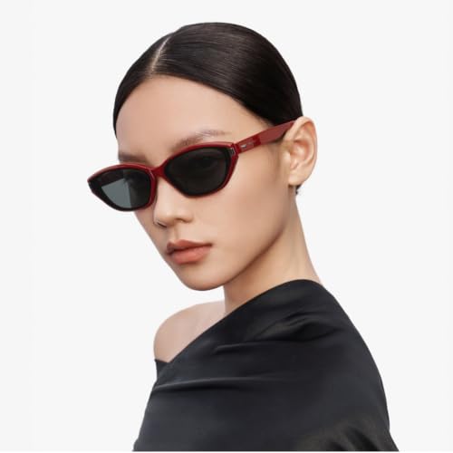 Image of Retro Polarized Cat-Eye Sunglasses for Women Men UV400 Protection
