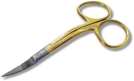Madeira 9478 | Gold Plated Double Curved Embroidery Scissors