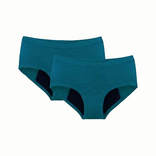 Image of REVAA Heavy Period Panty for Women & Girls (Pack of 2) Cotton, Reusable & Leak Proof Menstrual Underwear, No Pads Required, Rash-Free Comfort, for Super Heavy Flow, Lasts Up to 2 Yrs