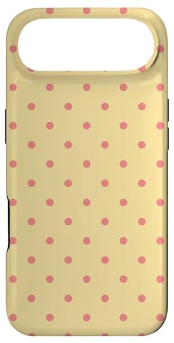 Elegant Polka Dots Coral, Pink and Yellow Dots X}zP[X iPhone Air p