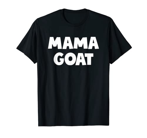 Camisa de cabra para mamá, ropa de cabra, animal de granja, regalo para amantes de la cabra Camiseta