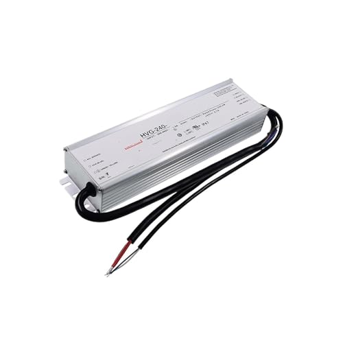 Alimentation HVG-240-36A Mean Well tension entrée 180-528V biphasée industrielle