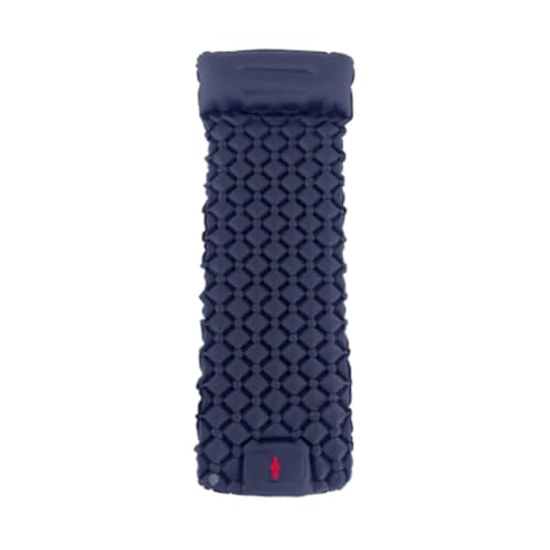 Fangxuee Cojín de Aire de TPU con Forma de Diamante para una Sola Persona, para Tienda de Campaña Al Aire Libre, Colchoneta para Dormir, Bomba de Inflado para Acampar, Viajes y Senderismo