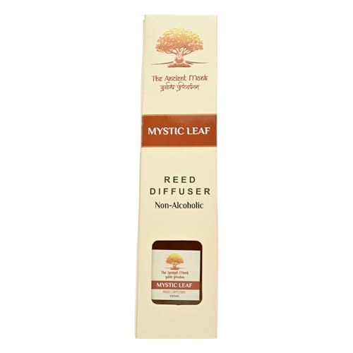 Image of Reed Diffuser Set | Long-Lasting Natural Fragrance for Home | Eco-Friendly Aroma Therapy Room Freshener | Gift Set - 100ml (Mystic Leaf)