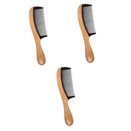 Peigne à queue en bois de santal pour un coiffage précis et soigné