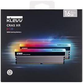 Miniatura 8 de KLEVV CRAS XR RGB DDR4 16 GB (2 x 8 GB) 3600 MHz CL18 1.35 V escritorio para juegos Ram Memory SK Hynix Chip XMP 2.0 Ready (KD48GU880-36A180Z)