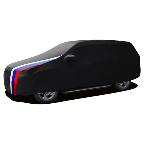 Image of Indoor Car Cover for Compatible with SUV 176-187 Inch Dustproof Full Protection Breathable Stretch Cover Underground Garage Car Show