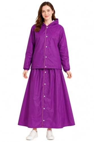 Image of Romano nx 100% Wterproof Rain Skirt Top Jacket for Women Rain Coat in 6 Colors