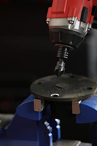 Ares 48002 – Internal Rotary Deburring & Chamfer Tool (3-19Mm) – 1/4-Inch Shank For Use With Drill Or Hex Driver - Clean And Repair Internal Edges Of Newly Cut Pipes #TOP4